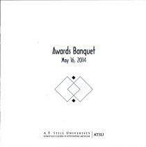 Senior Awards Banquet Program