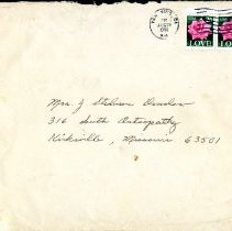 Letter to Mary Jane Denslow from Maxine Wood