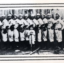 Osteopaths Baseball Team Postcard
