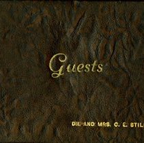 Guestbook of Charles and Anna Still