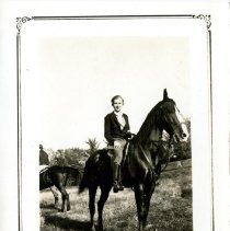 Jane Denslow and Her Horse