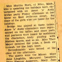 Amos 'n' Andy Bridge Party