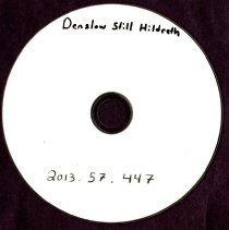 Jane Denslow Interviewing Hazel Hildreth