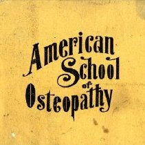American School of Osteopathy Catalog 1901-1902