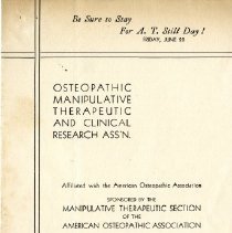 Program for Osteopathic Manipulative Therapeutic and Clinical Research Asso