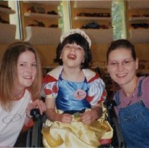 Stephanie Jones and Melissa Fabian with Child