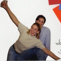 Sarah Shaw and Tami Smith at Bunko Night