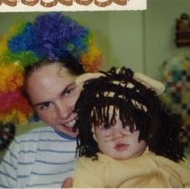 Rosemary and Ariel Lyman at Children's Halloween Party