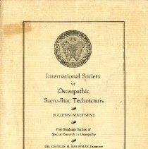 International Society of Sacro-Iliac Technicians Bulletin Number 95