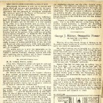 George J. Helmer Osteopathic Pioneer