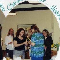 Charyce McGregor Lighting Candle at SAA Installation Dinner