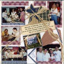 Page 6 of the Student Associates Auxiliary 1999 Scrapbook