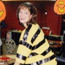 Kathleen Duncan at SAA Halloween Kids Activity