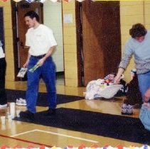 Couples Competing in Couple's Olympics