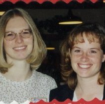 Melissa Richards and Corinne Baird at Installation Brunch