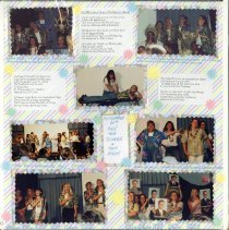 Page 10 of the Student Associates Auxiliary 1999 Scrapbook