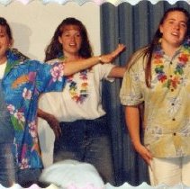 Group of SAA Members Performing at SAA/SGA Dinner and Skit Night