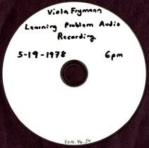 Viola Frymann Learning Problem Audio Recording