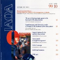 Supplement to The Journal of the American Osteopathic Association, Vol, 99,