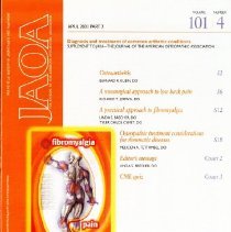 Supplement to The Journal of the American Osteopathic Association, Vol, 101