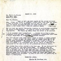 Correspondence of Charles Kauffman