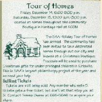 Holiday Tour of Homes
