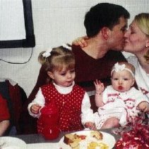 The Fonnesbeck Family at Valentine Lunch Date