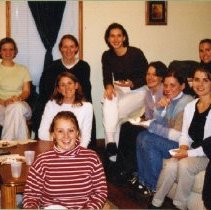 SAA Members Seated at Progressive Dinner