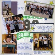 Page 45 of the Student Associates Auxiliary 2001 Scrapbook