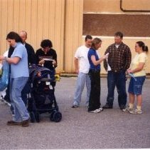 SAA Members Preparing for Three-Legged Race