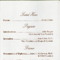 Class of 2003 Senior Banquet