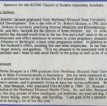 Biography of SAA Sponsors