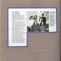 Page 46 of the Student Associates Auxiliary 1991 Scrapbook