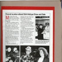 Page 11 of the Student Associates Auxiliary 1991 Scrapbook