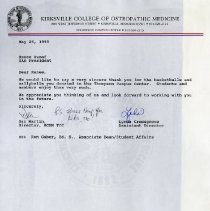 TCC Thank You Letter