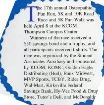 Osteopathic Fun Run