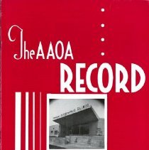 The AAOA Record Vol. 7 No. 3