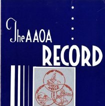 The AAOA Record Vol. 7, No. 4