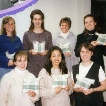 SAA Members with Cosmetic Bags