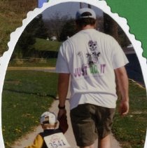 Steven and Brett Willden at Osteopathic Run