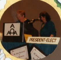 Patricia Molnar at AAOA House of Delegates and Convention