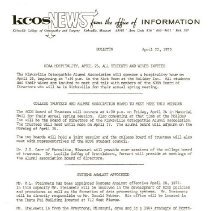 KCOS News