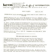 KCOS News
