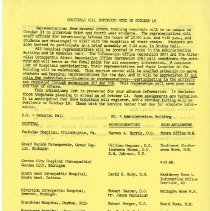 Representatives of Intern Training Hospitals to visit college on October 19