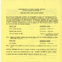 Representatives of Intern Training Hospitals to visit college on October 19