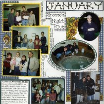 Page 25 of the Student Associates Auxiliary 1995 Scrapbook