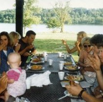 SAA Members at SAA Welcome Picnic