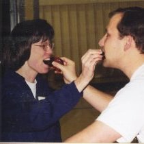 Kevin and Angie Mace Participating in Couple's Olympics