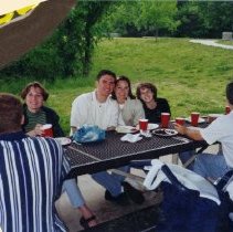 SAA Members Families at Farewell Picnic