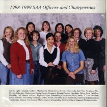Page 45 of the Student Associates Auxiliary 1998 Scrapbook